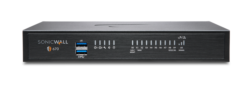 SonicWall TZ670