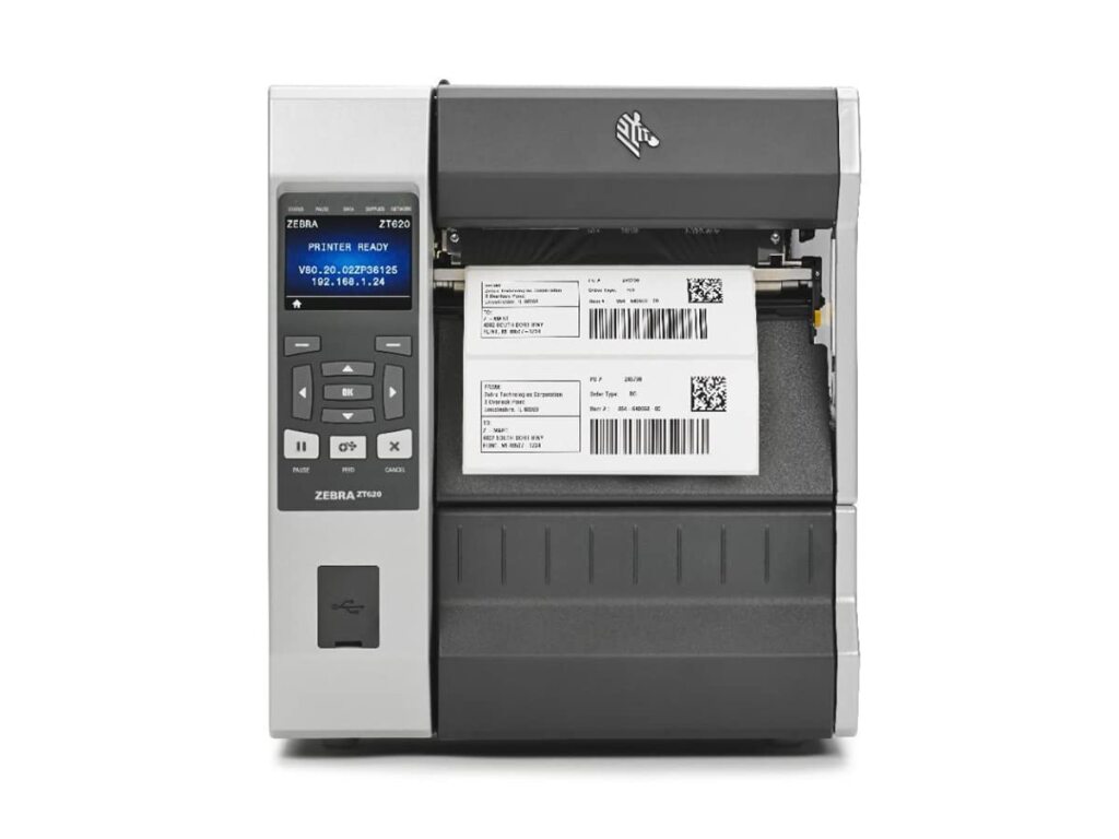 Zebra ZT620 Industrial Barcode Printer